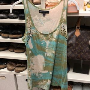 Rock & Republic studded tank top